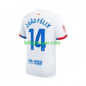 Billige Fotballdrakter FC Barcelona Joao Felix 14 Bortedraktsett 2023/24 Kortermet